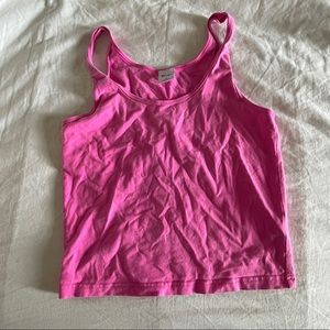 PINK ARITZIA TANK TOP